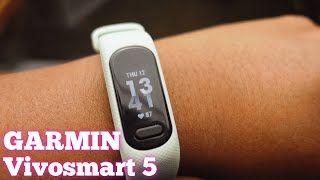 Garmin Vivosmart 5 Review [upl. by Zippora]