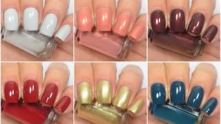 Essie  Winter 2016  Swatch and Review [upl. by Mahalia]