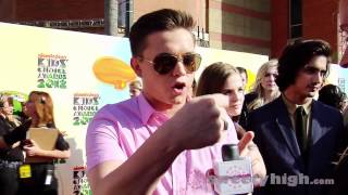 Presidential Nominations and Slime Talk at Nickelodeons 2012 KCA [upl. by Aramac]