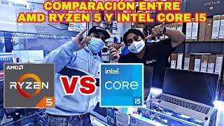 COMPARACION Y DIFERENCIA ENTRE AMD RYZEN 5 Y INTEL CORE I5 ¿CUAL DEBO COMPRAR [upl. by Aissatsan]