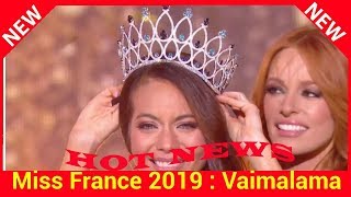 Miss France 2019  Vaimalama Chaves atelle un petitami [upl. by Bushore]