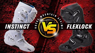 Leatt 55 FlexLock vs Fox Racing Instinct  Which Motocross Boot is Best For You [upl. by Rexanne]