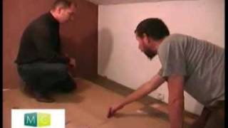 Pose parquet partie 12  laying of hardwood floors part 1 [upl. by Asha697]