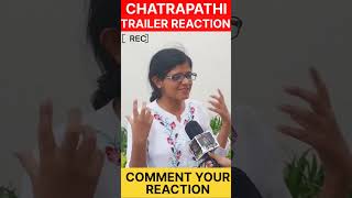 bellamkonda srinivas chatrapathi trailer reaction  chatrapathi movie trailer reaction [upl. by Ettenwahs65]