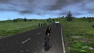 Bkool 3D RealWeather  Rain [upl. by Nollat829]