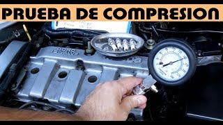 Como Hacer la Prueba de Compresion al Motor para saber las condiciones mecanicas del motor [upl. by Ahseinek]