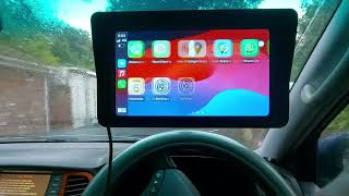 7 Inch Portable Car Video Player Review [upl. by Aislehc]