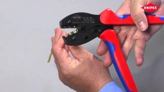 Crimpzange Preci Force Knipex [upl. by Karlin]