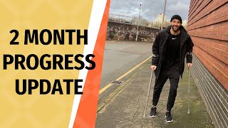 Internal Hemipelvectomy Surgery  Month 2 Update  Recovery Lessons Learnt and Walking Progress [upl. by Zinn258]