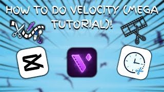 How to do velocity😝✌🏼  Smooth Slow Motion Velocity Shakes and Flashes  Tutorial  2024 🙈🙈 [upl. by Tehcac]