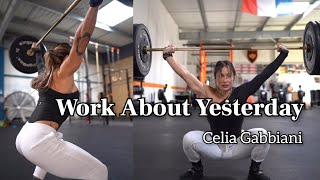 Work Abput Yesterday Celia Gabbiani youtubeshort viralvideos shortsfeed motivation crossfit [upl. by Helene410]