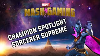 MCOC Sorcerer Supreme Champion Spotlight  Wie gewünscht [upl. by Natsreik]