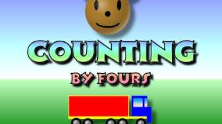 Childrens Counting By Fours [upl. by Gore]