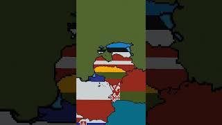 Building the Baltics in 3 Scales baltics baltic maps flags minecraft [upl. by Euqinobe849]