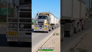 Kenworth T908 road train accelerating [upl. by Pattison]