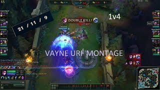 Short Vayne Urf Gameplay ft ConqAra [upl. by Rossi195]