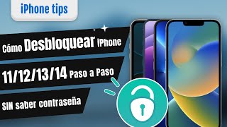 Desbloquear cualquier iPhone sin saber contraseñaDesbloquear iPhone 12131415 etc✅ [upl. by Woodson]