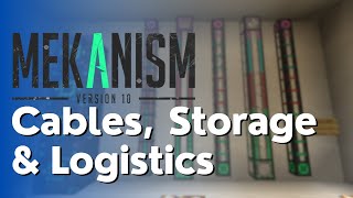 Mekanism  Pipes Cables amp Storage Full Tutorial [upl. by Launcelot]