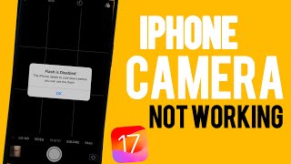 How to Fix iPhone Camera Not Working After IOS 17 Update  iPhone Camera Not Working On iPhone 2023 [upl. by Nasus]