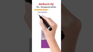 Amikacin Injection Clinical Uses [upl. by Lenaj]