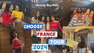 I went to CHOOSE FRANCE 🇫🇷 TOUR 2024 New Delhi [upl. by Early]