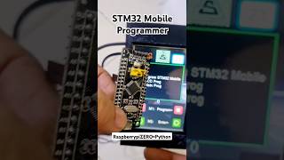 STM32 Mobile Programmer RaspberrypiZEROPythontrending stm32 [upl. by Xymenes119]