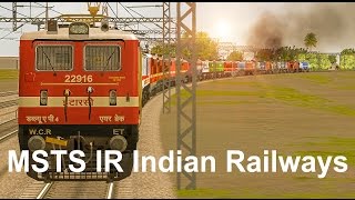 MSTS IR Indian Railways XVI Engines Parade [upl. by Negaet]