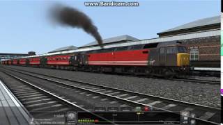 Virgin Trains Class 47 from the Virgin Trains First Generation Loco AddOn Pack [upl. by Yelwar]