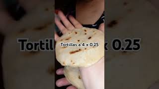 Tortillas baratas viviendoenfamiliasv comida tortillas [upl. by Yager]