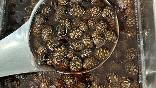 Pine Cone Jam Recipe 🌲 [upl. by Enyledam]