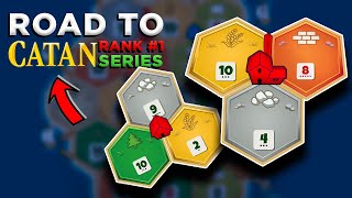 TOP 50 Catan Gameplay  Catan Pro Climbs the Ladder [upl. by Mcclelland790]