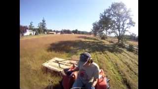 Hay Mowing 2013 [upl. by Thorn]