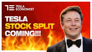 When Will Tesla Stock TSLA Split Is it Coming Soon [upl. by Ahsita]