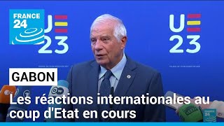 Coup dEtat en cours au Gabon  les réactions internationales • FRANCE 24 [upl. by Isoj]