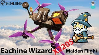 Eachine Wizard X220S  Maiden Flight amp Final Thoughts [upl. by Devaney114]