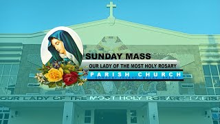 SUNDAY MASS Our Lady of the Most Holy Rosary Parish Church October 27 2024 [upl. by Loris852]