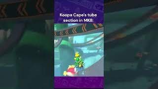 Koopa Capes underwater section in Mario Kart 8 [upl. by Pope823]