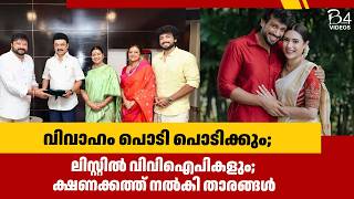 വിവാഹം പൊടി പൊടിക്കും ലിസ്റ്റിൽ വിവിഐപികളും ക്ഷണക്കത്ത് നൽകി താരങ്ങൾ  Kalidas Jayaram [upl. by Ignatzia]