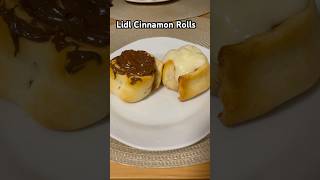 LIDL CINNAMON ROLLS food sweet cinnamoroll shorts youtubeshorts [upl. by Chaddie]