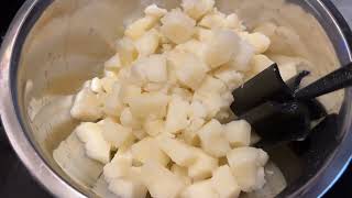 Home made potato salad recipe Cook with me [upl. by Bugbee]