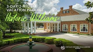 🕰️ Book Your Colonial Escape for 79  Westgate Historic Williamsburg Resort [upl. by Virginia]