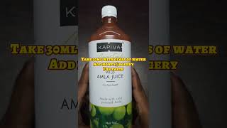 Kapiva Amla Juice Unboxing ll kapiva Amla ll Shorts ll Ayurvedic Health [upl. by Anauq478]