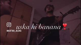 Uska hi banana  cover [upl. by Udele]