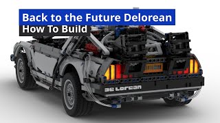 How to build the LEGO Back to the Future Delorean How I did it [upl. by Urban]