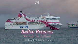 Baltic Princess Arriving to Tallinn [upl. by Suivatco]