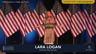 Lara Logan Speaks at Faith and Freedom Gala [upl. by Nede186]