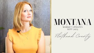 Flathead County Montana Real Estate  Market Update Whitefish C Falls Kalispell Bigfork Lakeside [upl. by Aisanahta]