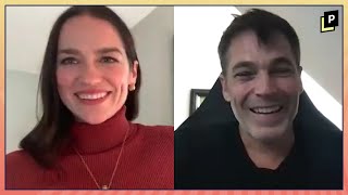 Spoiler Free Melanie Scrofano amp Tim Rozon Discuss Vengeance Wynonna and Docs Journey amp More [upl. by Benedicta124]