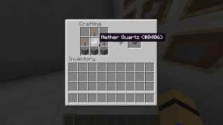 Minecraft How to craft a redstone comparator [upl. by Karissa]