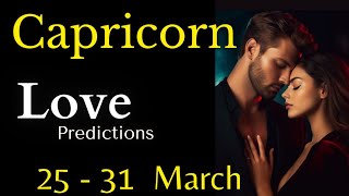 CAPRICORN  MAKAR RASHIFAL LOVE TAROT READING  MARCH 2024  HOROSCOPE ASTROLOGY  IN HINDI [upl. by Fein]